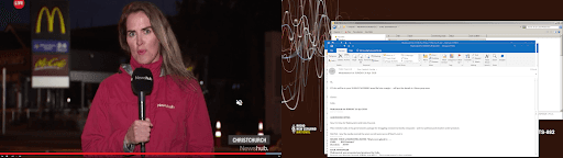 Juliet Speedy anticipating a fast food frenzy a week away.