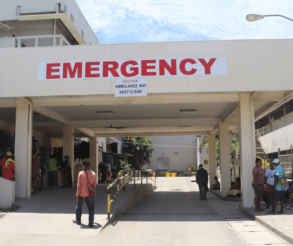 Port Moresby General Hospital. January 2021