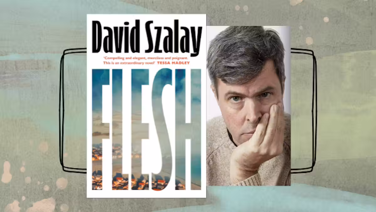 The Land in Winter by Andrew Miller - book and author photo