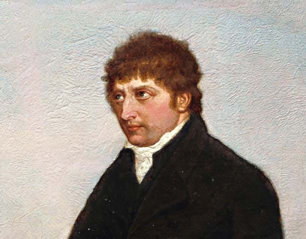 Painting of Thomas Kendall, 1820.