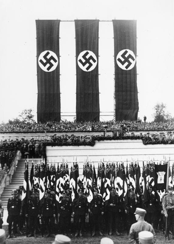 Nazi rally