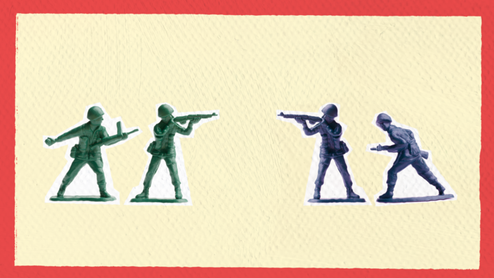 Toy soldier graphic