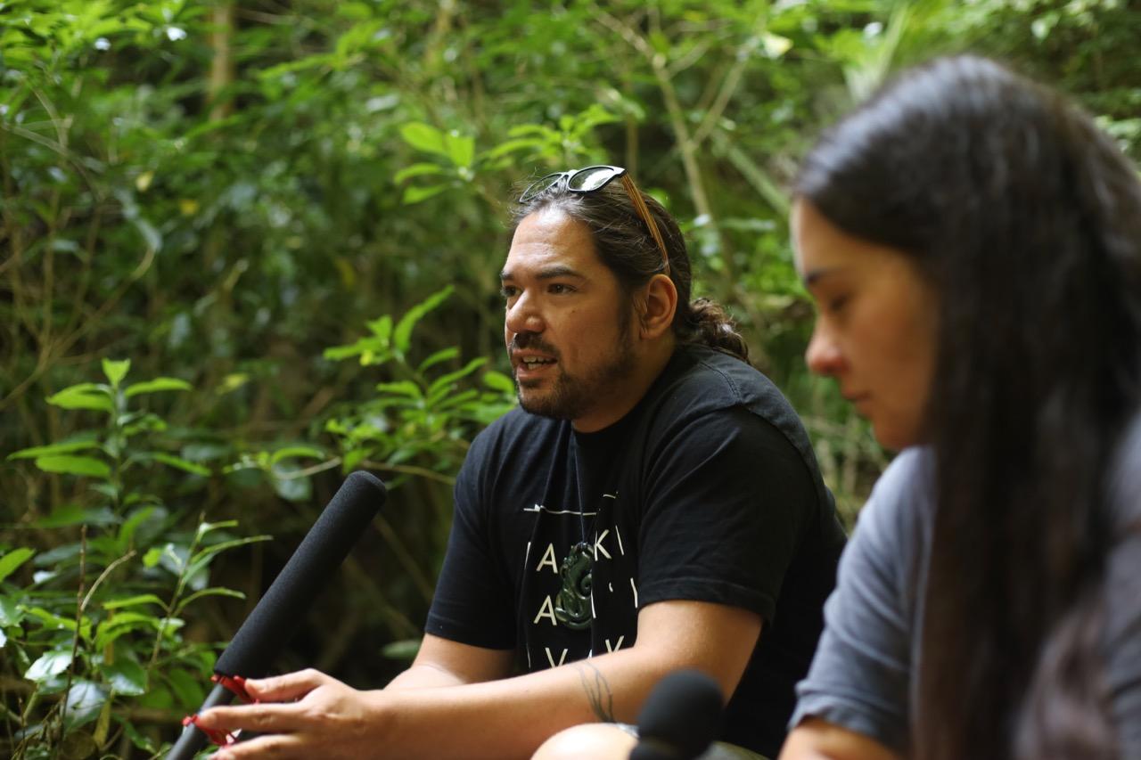 Vini and Kahu talking about their te reo journeys