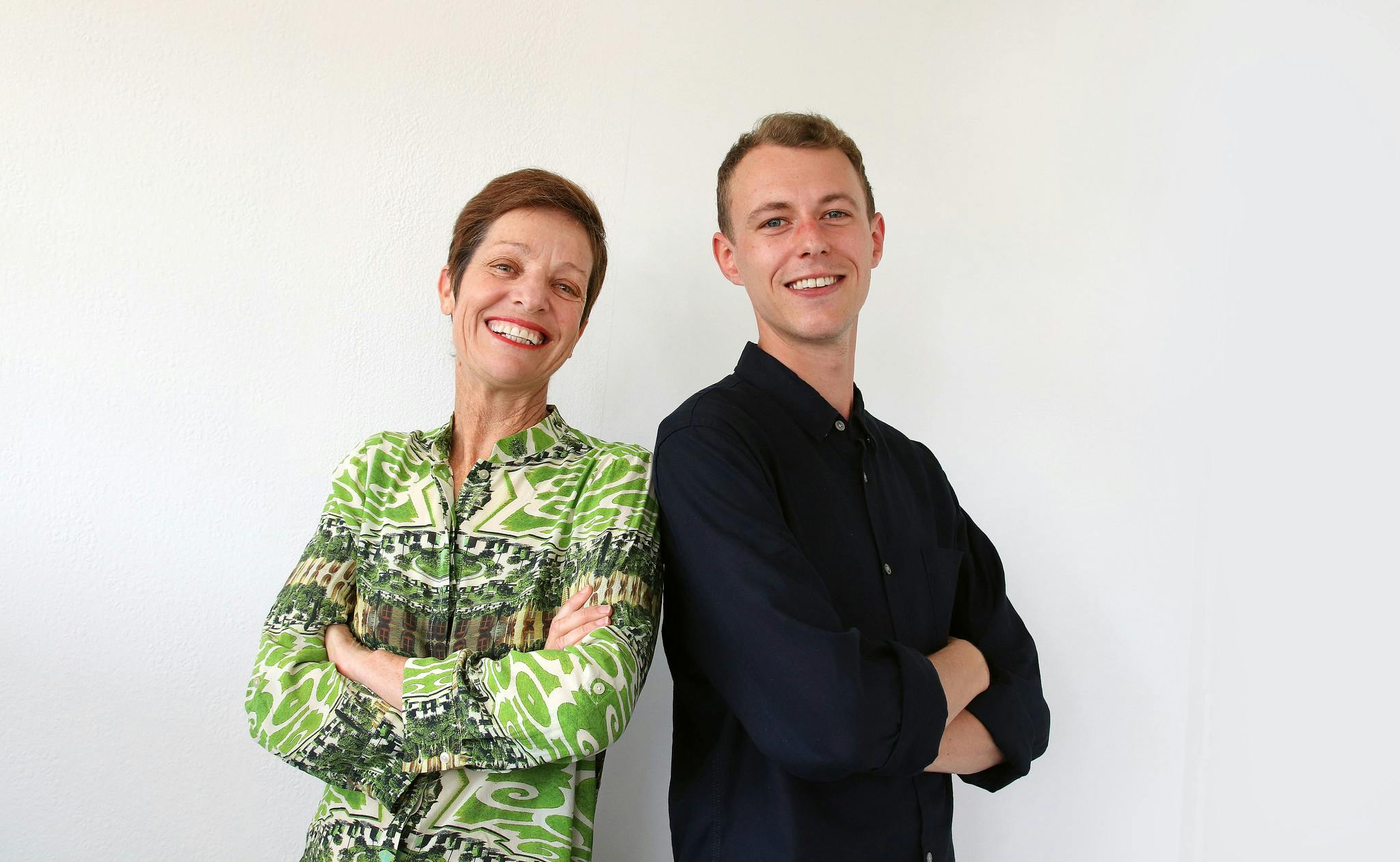 The Detail's presenters, Sharon Brettkelly and Emile Donovan