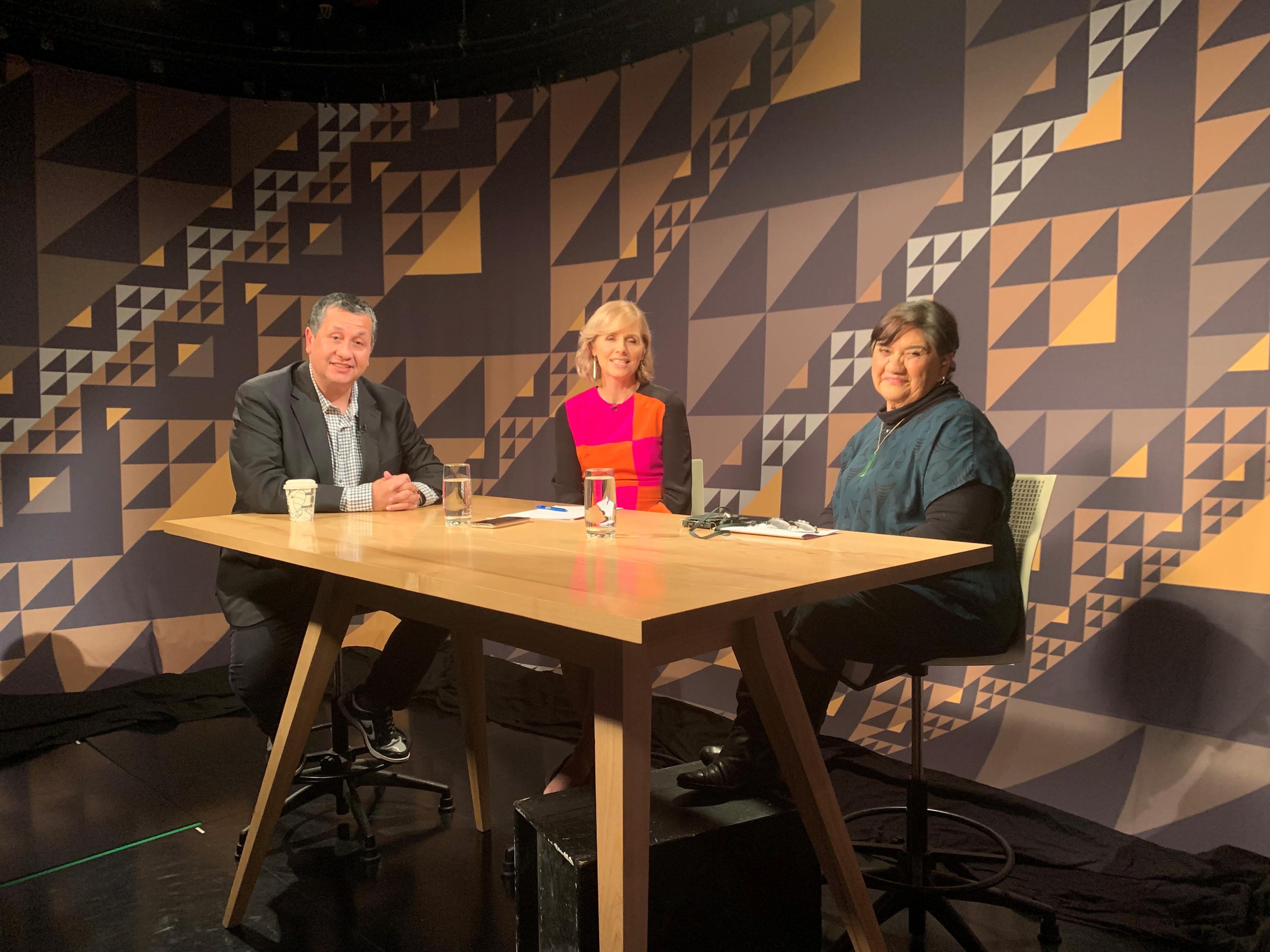 Shane Te Pou, Mihingarangi Forbes & Professor Ella Henry