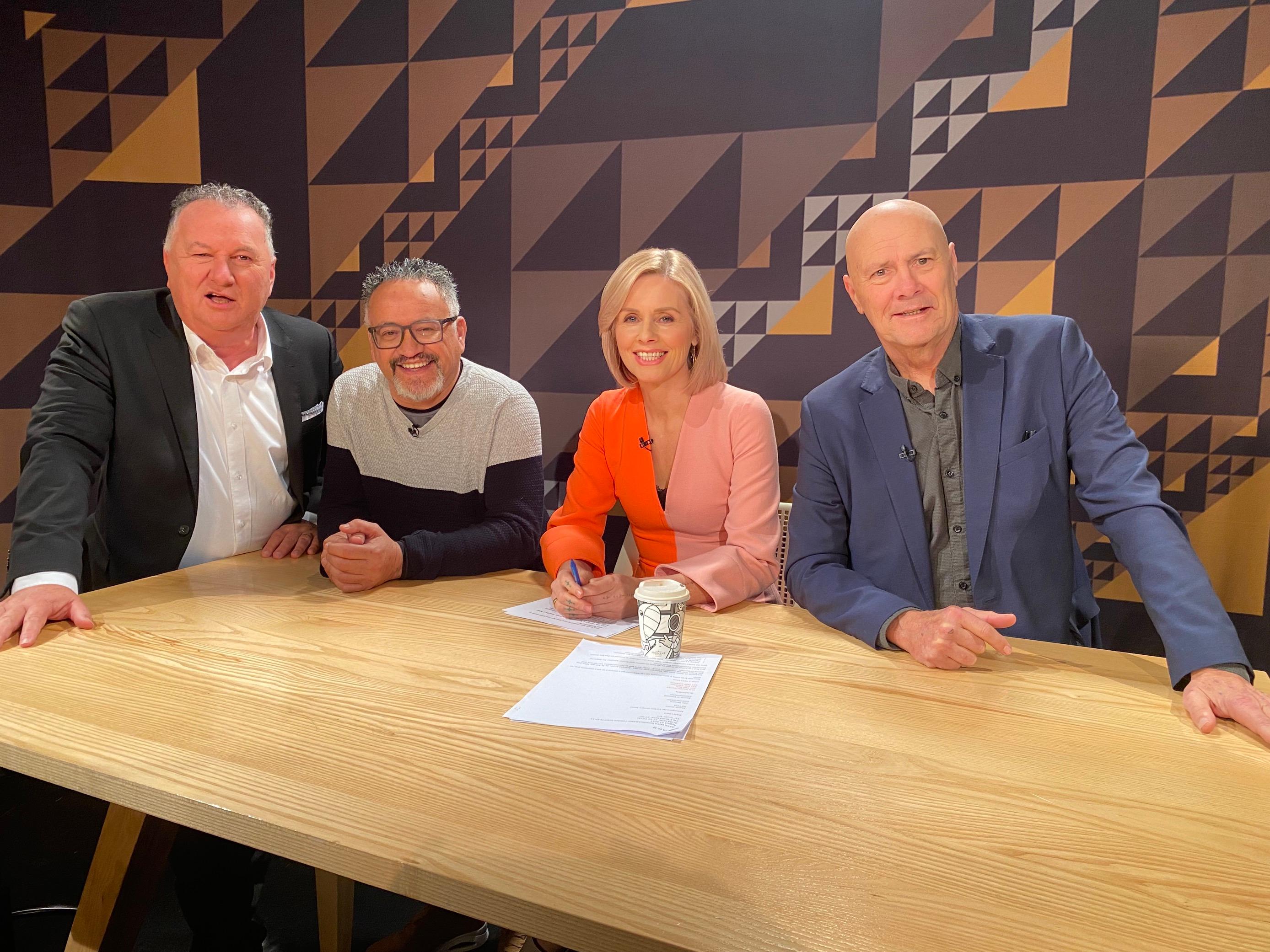 Shane Jones, Bernie O'Donnell, Mihingarangi Forbes, & Tau Henare