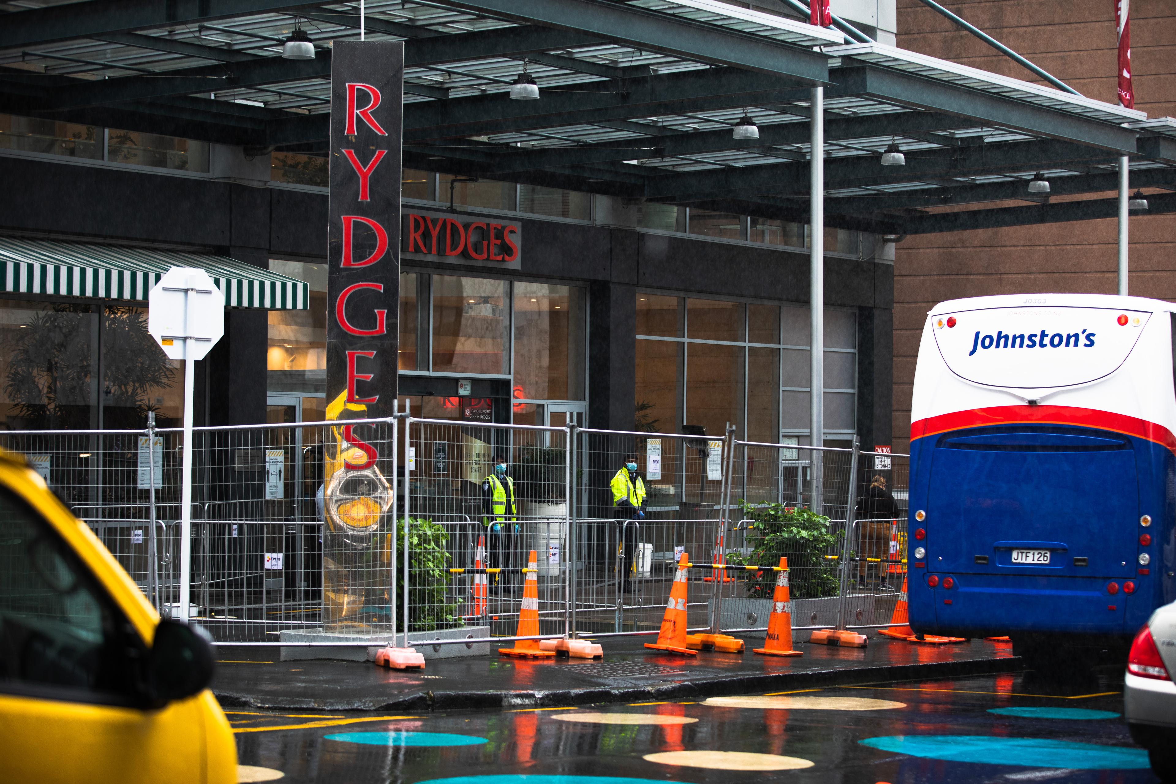 Auckland Rydges as a managed isolation facility