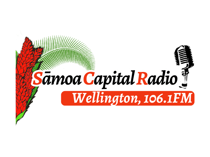 Logo reads "Samoa Capital Radio, Wellington, 106.1FM"