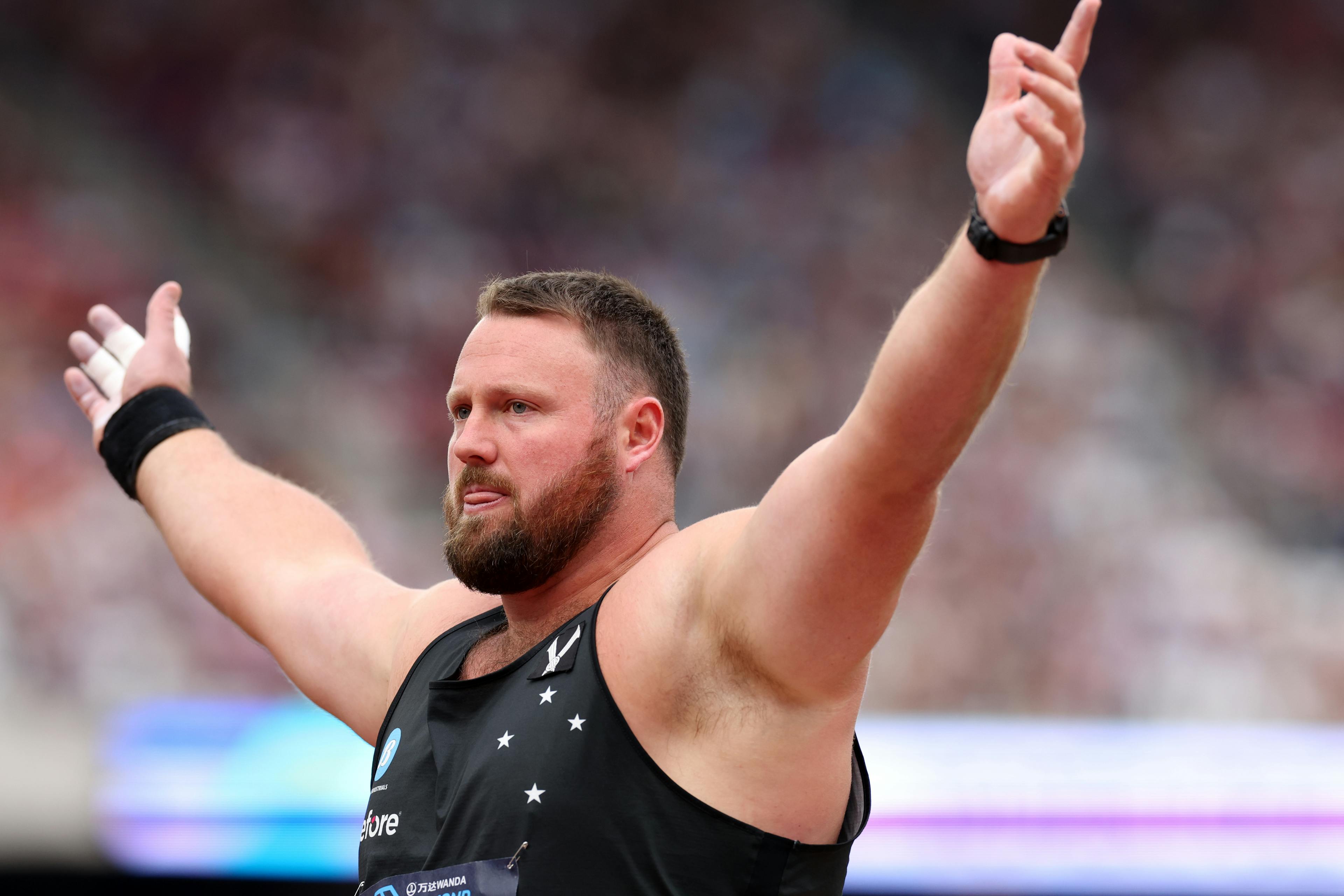 New Zealand shot putter Tom Walsh.