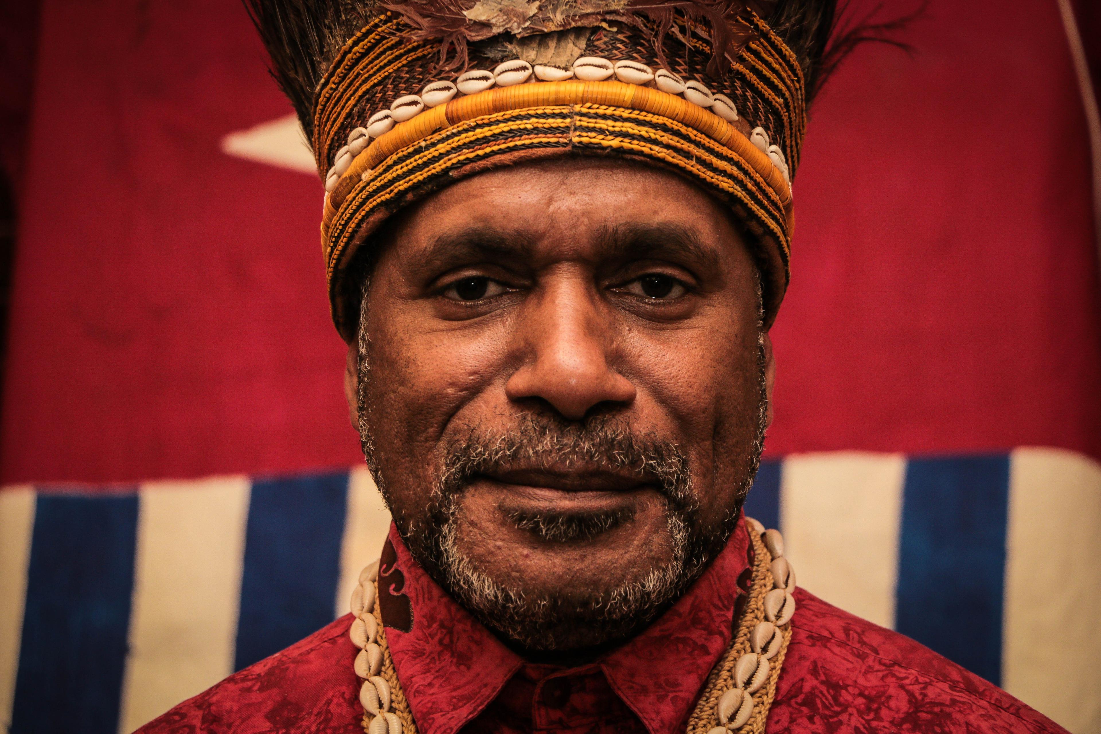 West Papuan independence leader Benny Wenda.