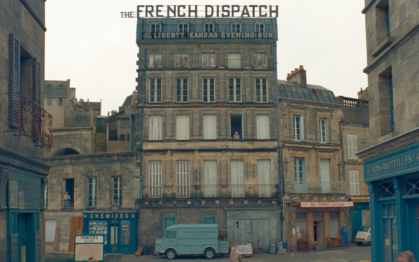 THE FRENCH DISPATCH. Photo Courtesy of  Searchlight Pictures.