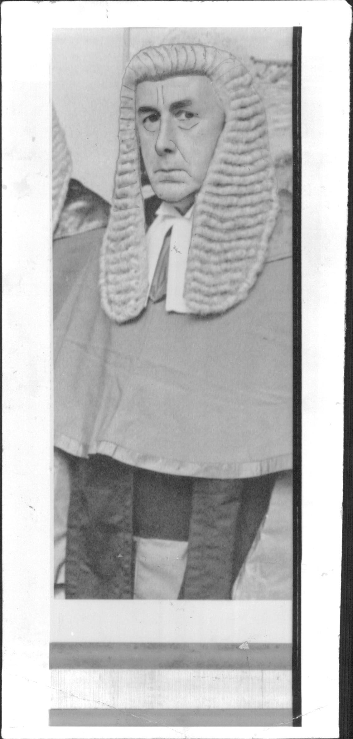 Erebus Commissioner Mr. Justice Mahon. a judge of the high Court, at Auckland. December 23, 1981. (Photo by Fairfax Media NZ)